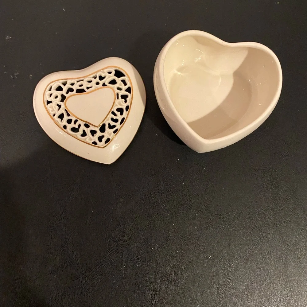 Lenox heart shaped